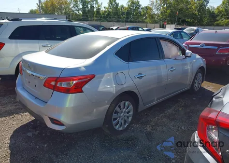 2018 Nissan Sentra S z USA, uszkodzony, nr VIN 3N1AB7AP4JY284956